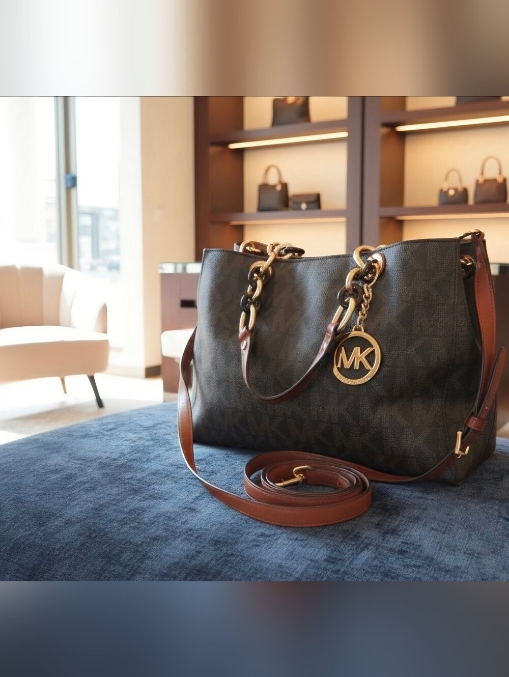Michael Kors Cynthia Medium Satchel